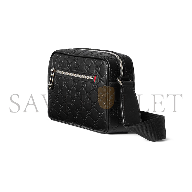 GUCCI GG EMBLEM SMALL CROSSBODY BAG 850242 (23*14.5*6cm) GUCCI GG EMBLEM SMALL CROSSBODY BAG 850242 (23*14.5*6cm)